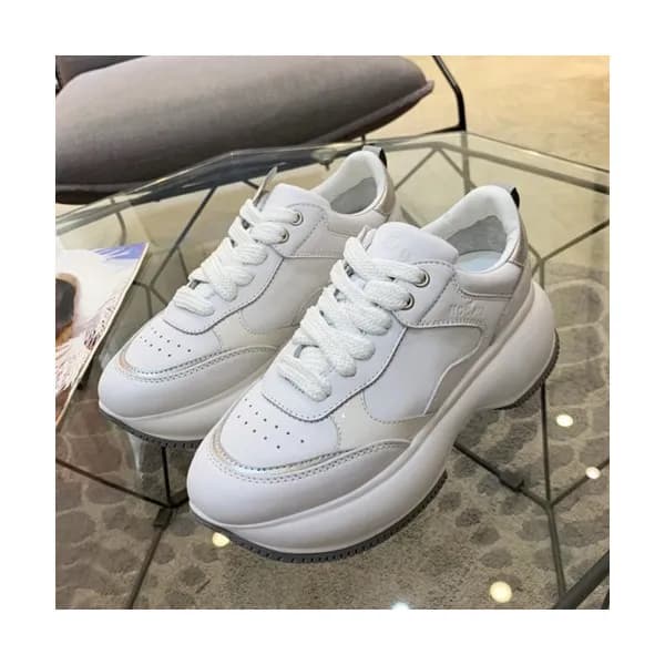 Hogan 2019 Ladies Leather Sneakers - 호간 2019 여성용 레… - 1