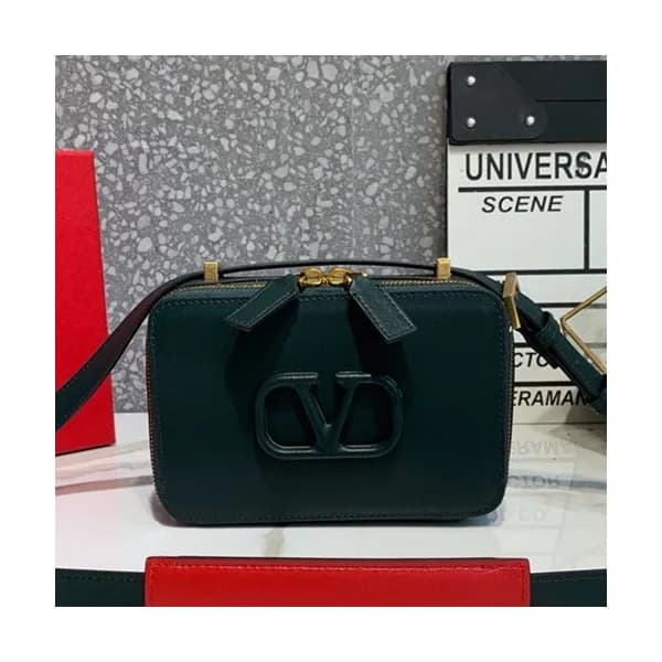 Valentino 2019 Vsling Leather Camera Shoudler Bag,… - 1