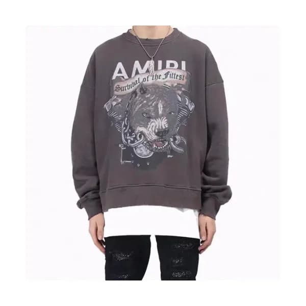 Amiri 2020 Mens Lost Boys Cotton Man-to-man - 아미리 … - 1