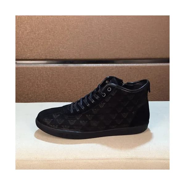 Armani 2019 Mens Leather Sneakers - 알마니 2019 남성용 … - 1