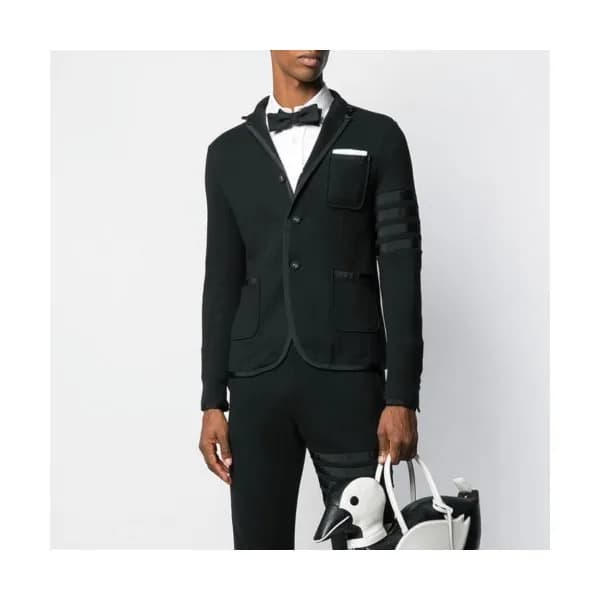Thom Browne 2020 Mens Casual Cotton Suit Jackets -… - 1