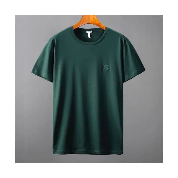 [로에베]Loewe 2020 Mm/Wm Logo Silket Short Sleeved Ts… - 1