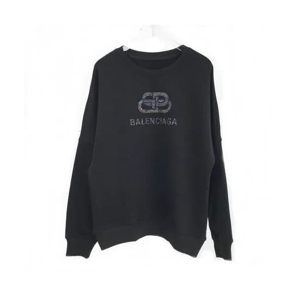[발렌시아가]Balenciaga 2020 Mens Logo Crew-neck Cotton … - 1