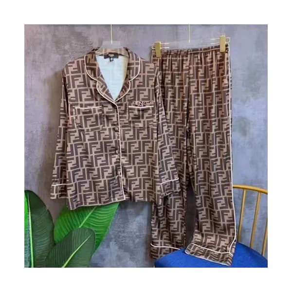 Fendi 2020 Womens Silk Pajamas - 펜디 2020 여성용 실크 파자… - 1