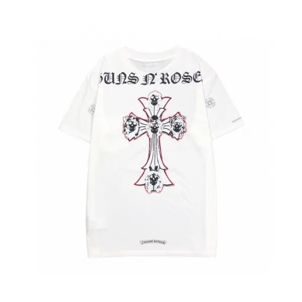 [크롬하츠]Chrome hearts 2020 Mens Logo Casual Short Sl… - 1
