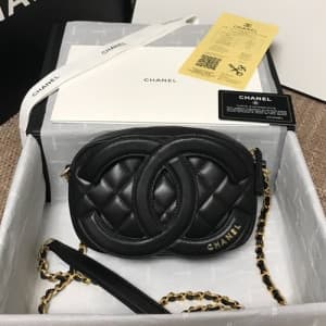 Chanel 2020 Camera Chain Shoulder Cross Bag,20CM -…