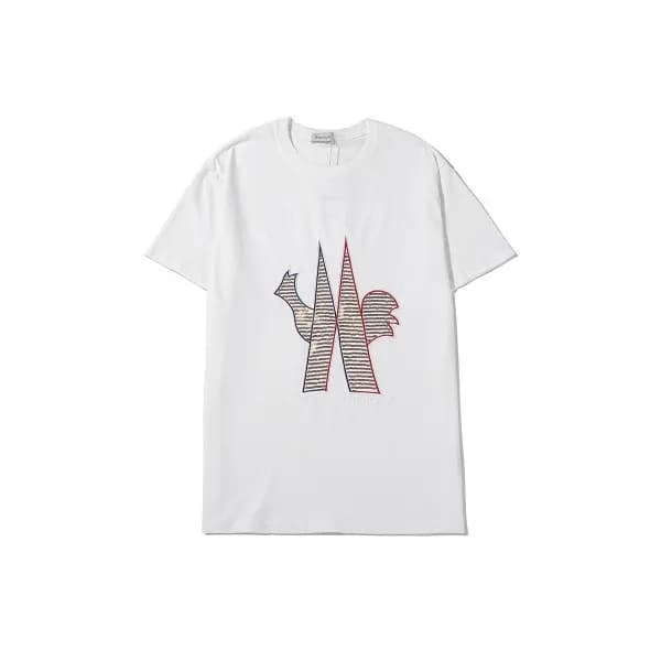 [매장판]Moncler 2020 Mens Logo Crew-neck Short Sleeve… - 1