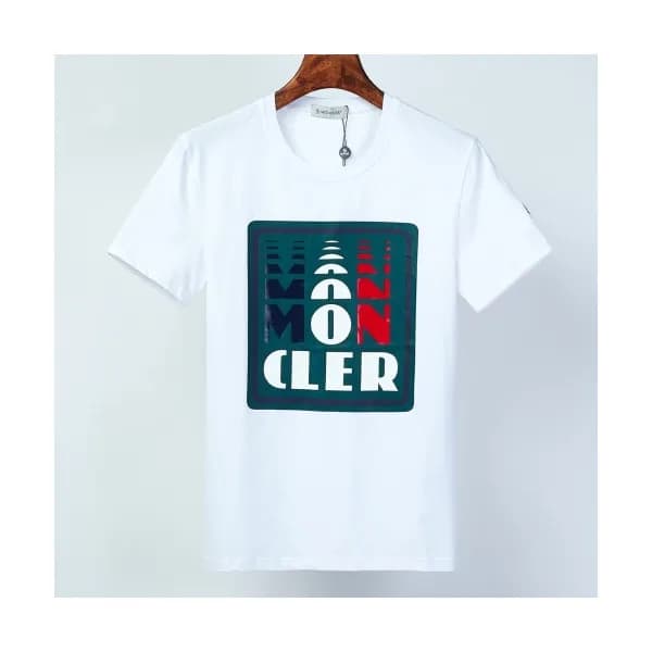 [매장판]Moncler 2020 Mens Logo Crew-neck Short Sleeve… - 1