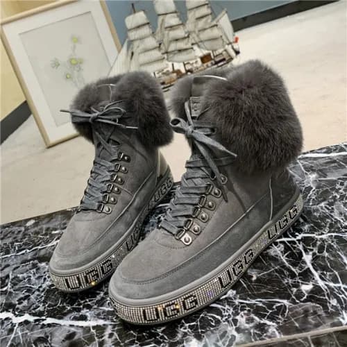 Ugg 2020 Women's Leather Wool Ankle Boots - 어그… - 1