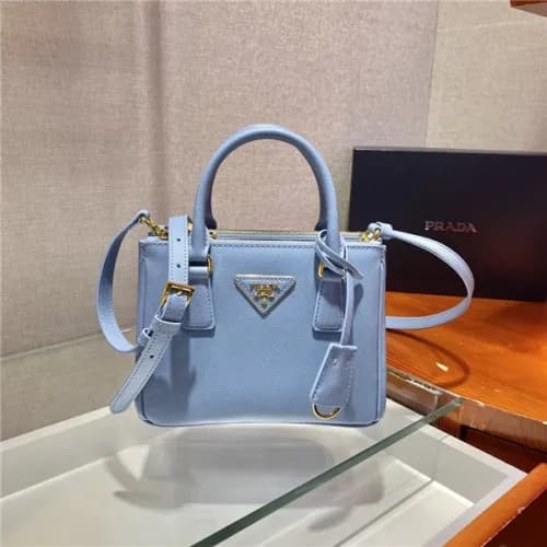 Prada 2020 Women's Leather Mini Tote Shoulder … - 1