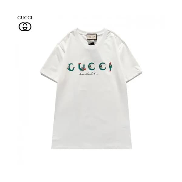 [매장판]Gucci 2021 Mm/Wm Logo Short Sleeved Tshirts -… - 1