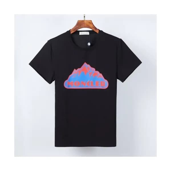 [매장판]Moncler 2021 Mens Logo Crew-neck Short Sleeve… - 1