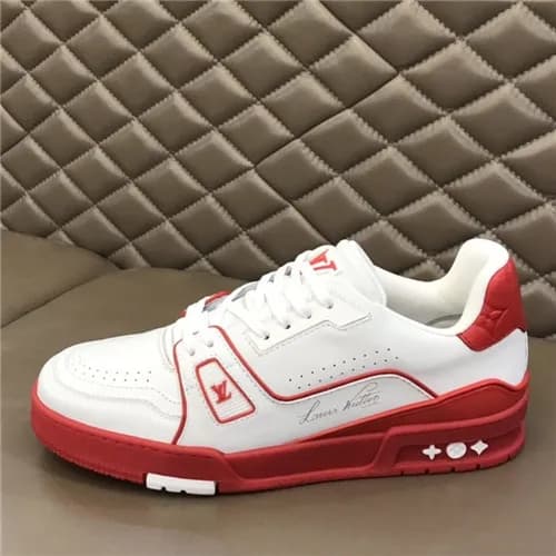 Louis Vuitton 2021 Men's Trainer Sneakers - 루이… - 1