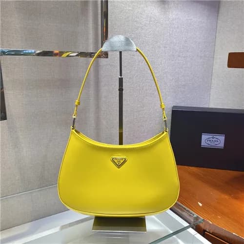 [매력터지는]Prada 2021 Women's Leather Hobo Bag,26.… - 1