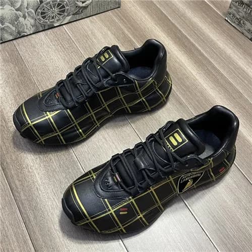 [매장판]Gucci 2021 Men's Leather Sneakers,GUCS144… - 1