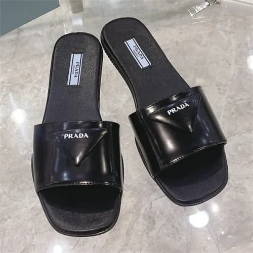 Prada 2021 Women's Leather Slipper,RAS0760 - 프… - 1