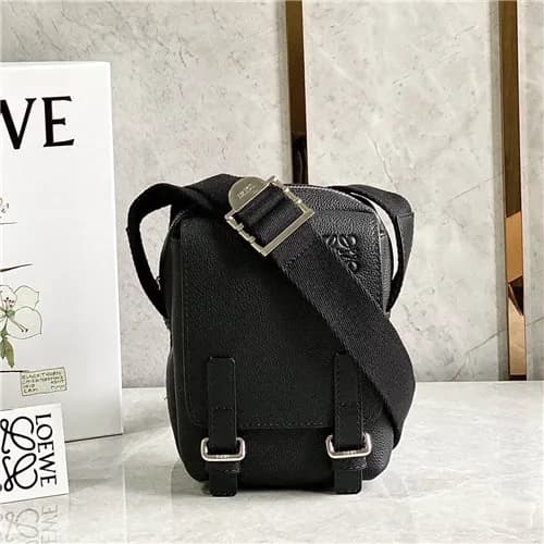 [로에베]Loewe 2021 Men's Leather Shoulder Bag,22c… - 1