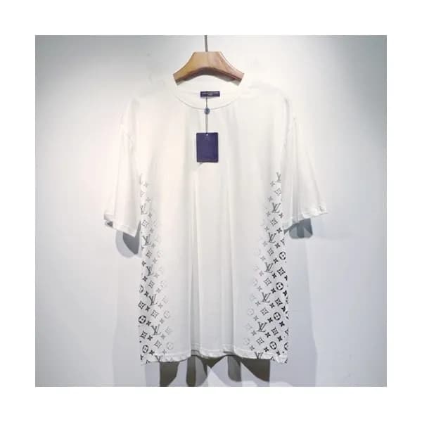 Louis vuitton Mm/Wm Logo Short Sleeved Tshirts Wh… - 1
