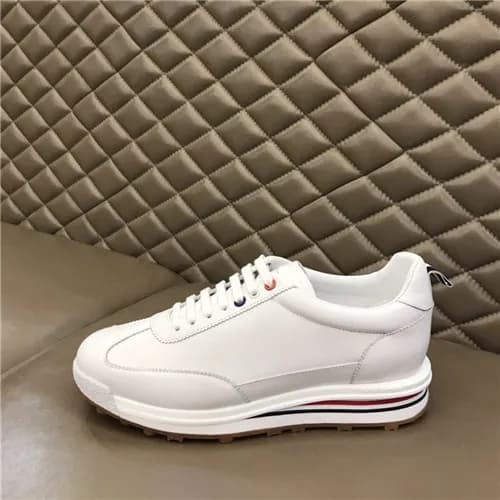 Thom Browne 2021 Men's Leather Sneakers,THOMS0… - 1