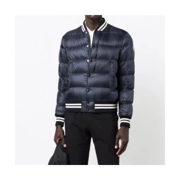 Moncler Mm/Wm Patch Logo Modern Down Padding Navy… - 1