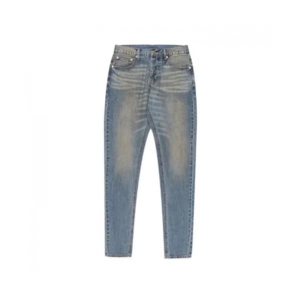 Fear of god Mens Logo Modern Casual Pants Blue - … - 1