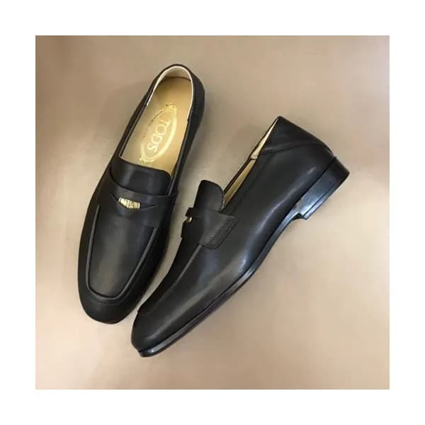 토즈 남성 모던 블랙 로퍼 - Mens Black Loafer - toz0265x - 1