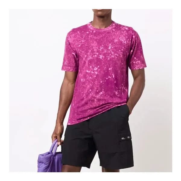 스톤아일랜드 남성 핑크 크루넥 반팔티 - Mens Pink Tshirts - sto0479… - 1
