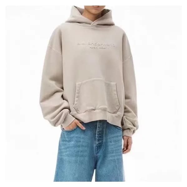 알렉산더왕 남성 캐쥬얼 베이지 후드티 - Alexander wang Mens Beige H… - 1