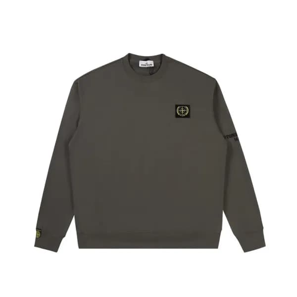 스톤아일랜드 남성 모던 그레이 맨투맨 - Stone Island Mens Gray Tshi… - 1