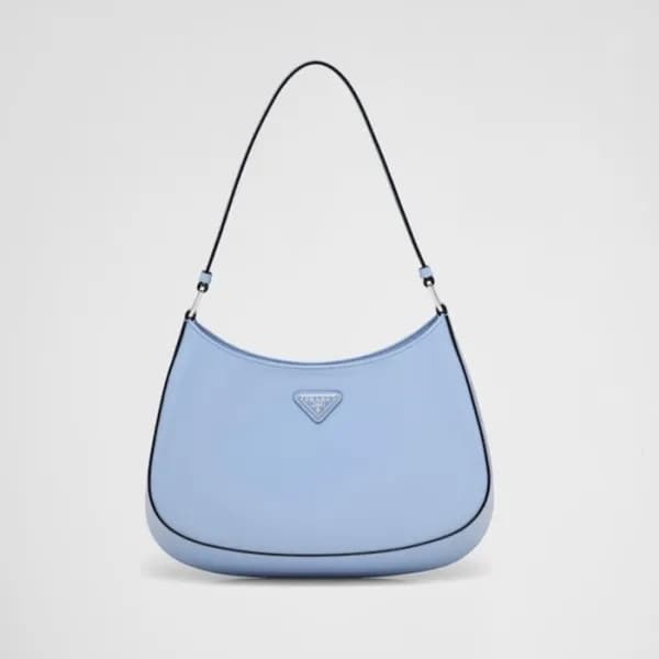 프라다 여성 블루 클레오백 - Prada Womens Blue Cleo Bag - pr23… - 1