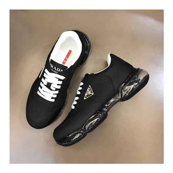 프라다 남성 블랙 스니커즈 - Prada Mens Black Sneakers - pr291… - 1