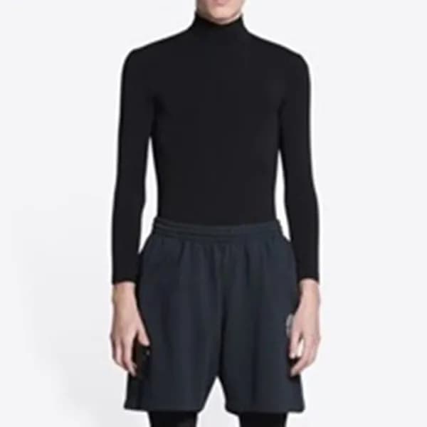 발렌시아가 남성 블랙 반바지 - Balenciaga Mens Black Half-pants… - 1