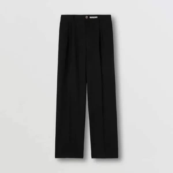 버버리 남성 캐쥬얼 블랙 팬츠 - Burberry Mens Black Pants - bu1… - 1