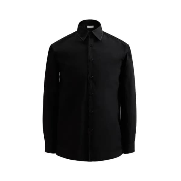 프라다 남성 모던 블랙 셔츠 - Prada Mens Black Tshirts - pr435… - 1