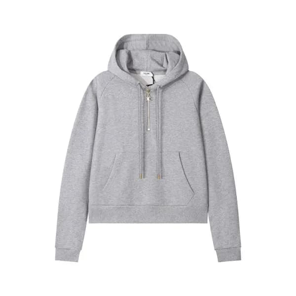 셀린느 여성 캐쥬얼 그레이 후드티 - Celine Womens Gray Hoodie - c… - 1