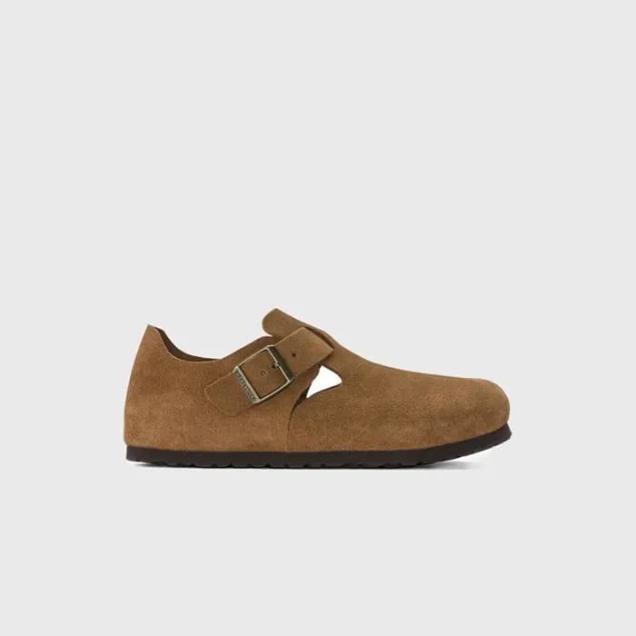 버켄스탁 남/녀 런던 스웨이드 가죽 밍크 샌들 【매장-45만원대】 - Birkenstock… - 1