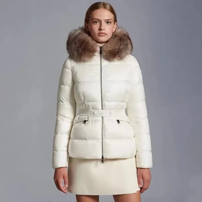 몽클레어 여성 화이트 덕다운 패딩 - Moncler Womens White Down Pad… - 1