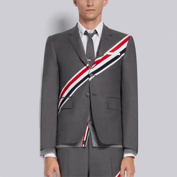 톰브라운 남성 슈트 자켓 - Thom Brown Mens Suit Jacket - th13… - 1