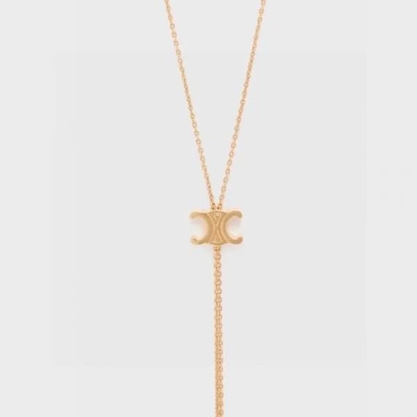 셀린느 여성 골드 목걸이 - Celine Womens Gold Necklace- acc50… - 1
