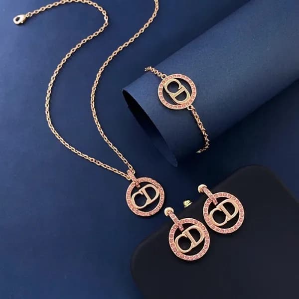 디올 여성 로즈 골드 이어링 - Dior Womens Rose Gold Earring - … - 1