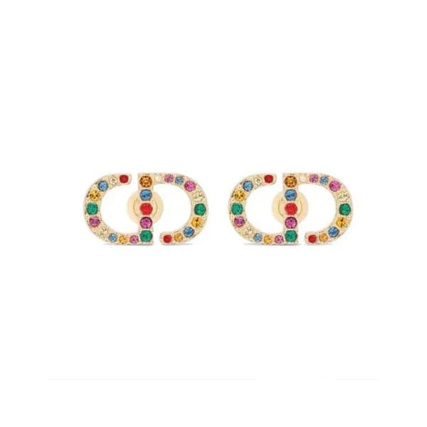 디올 여성 골드 이어링 - Dior Womens Gold Earring - acc972x - 1