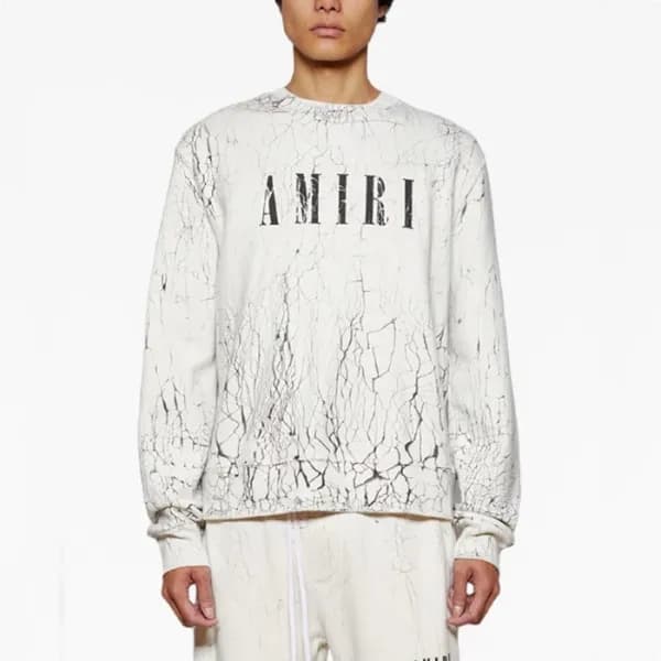 아미리 남성 화이트 맨투맨 - Amiri Mens White Tshirts - amc123… - 1
