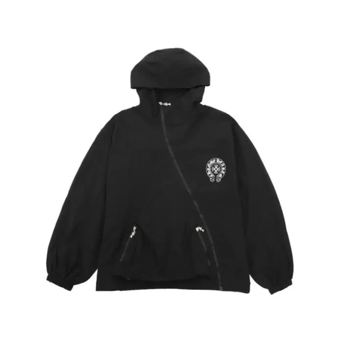 크롬하츠 남성 블랙 후디 - Chrom hearts Mens Black Hoodie - c… - 1