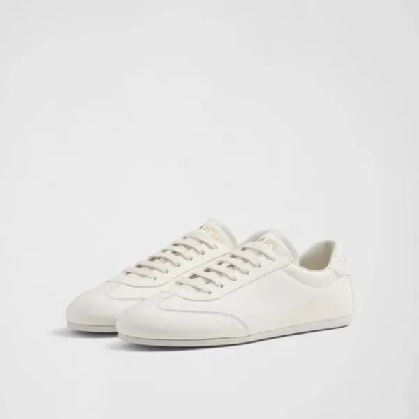 프라다 남성 화이트 스니커즈 - Prada Mens White Sneakers - prs1… - 1