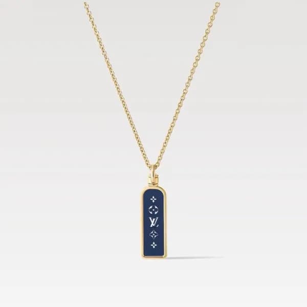 루이비통 남성 스몰 택 팬던트 목걸이 - Louis vuitton Mens Small Ta… - 1