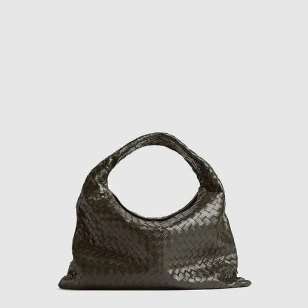 보테가 베네타 여성 폰단트 라지 홉 - Bottega veneta Womens Khaki … - 1