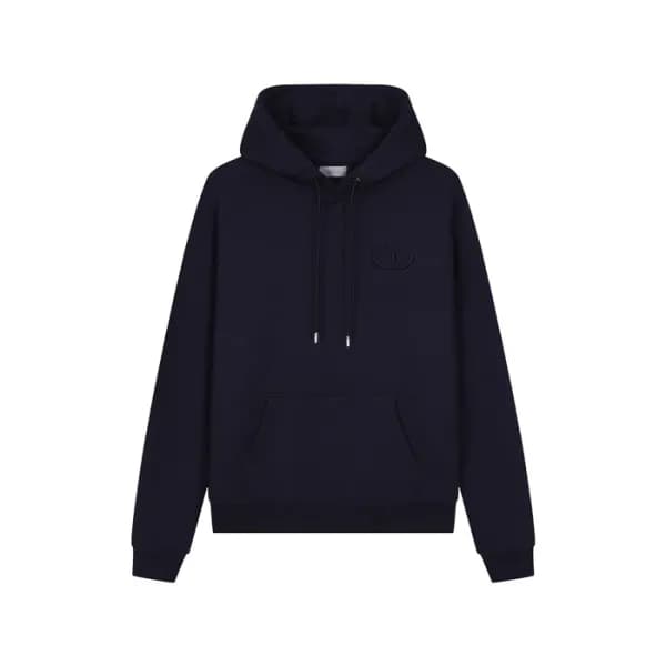 디올 남/녀 블랙 후드티 - Dior Unisex Black Hoodie - dic1914… - 1