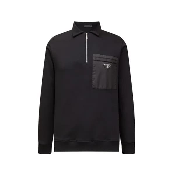 프라다 남성 집업 맨투맨 - Prada Mens Zip-up Tshirts - prc200… - 1