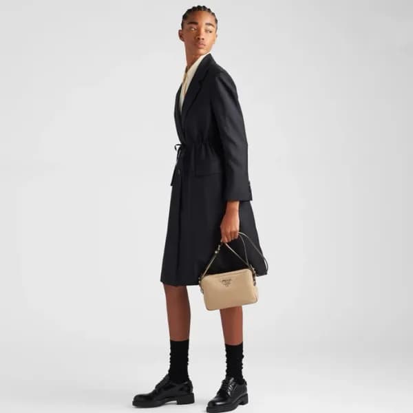 프라다 여성 다이노 투지퍼 숄더백 - Prada Womens Camera Bag - prb… - 1