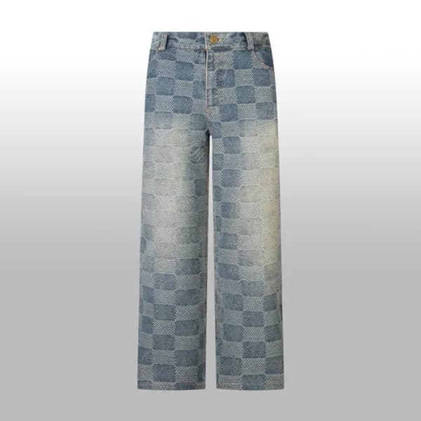 루이비통 남성 클래식 청바지 - Louis vuitton Mens Classic Jeans… - 1